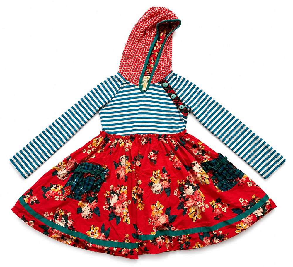 Matilda Jane Girls Size 4 “A Merry Day” Christmas Dress